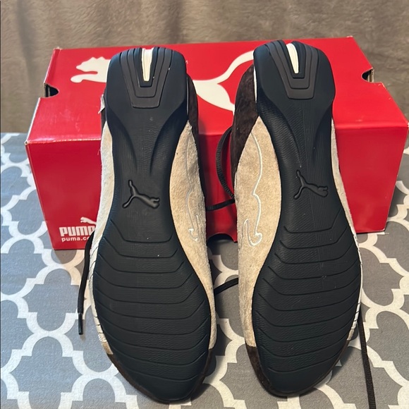 Puma Women's Coffee and White Athletic Shoes - Picture 4 of 4